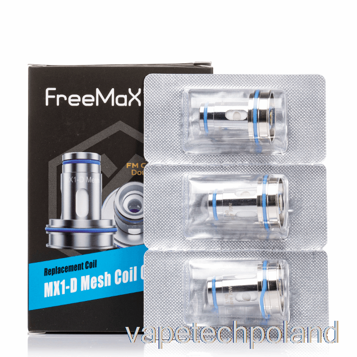 Cewki Zamienne Do Vape Pod Freemax Mx 0,15ohm Mx-1d Cewki Siatkowe